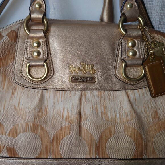 Coach Gold Ikat Op Art - Picture 2 of 15